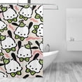 thumbnail image 3 of Pochacco Shower Curtains for Bathroom, Kids Shower Curtain Sets Waterproof Fabric Cloth Bath Curtains with 12 Hooks 72x72 inch, 3 of 8