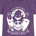 thumbnail image 3 of The Nightmare Before Christmas - Boogies Boys - Toddler And Youth Girls Short Sleeve Graphic T-Shirt, 3 of 5