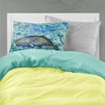 thumbnail image 2 of Carolines Treasures BB5338PILLOWCASE Sperm Whale Cachalot Fabric Standard Pillowcase Standard multicolor, 2 of 2