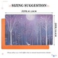 thumbnail image 6 of Yayeee Doormat for Indoor Entrance 32" x 20" Non Slippery Floor Rug, Purple Forest, 6 of 8