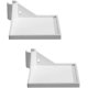 thumbnail image 4 of 2pcs Wax Tent Corner Brackets For Poles Adjustable Plant Tent Shelf For And Cameras In The Garden Shelf Ref: 5806, 4 of 5