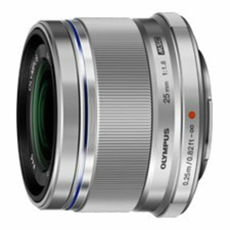 Olympus M.Zuiko Digital 25mm f/1.8 Lens - Silver - Walmart.com