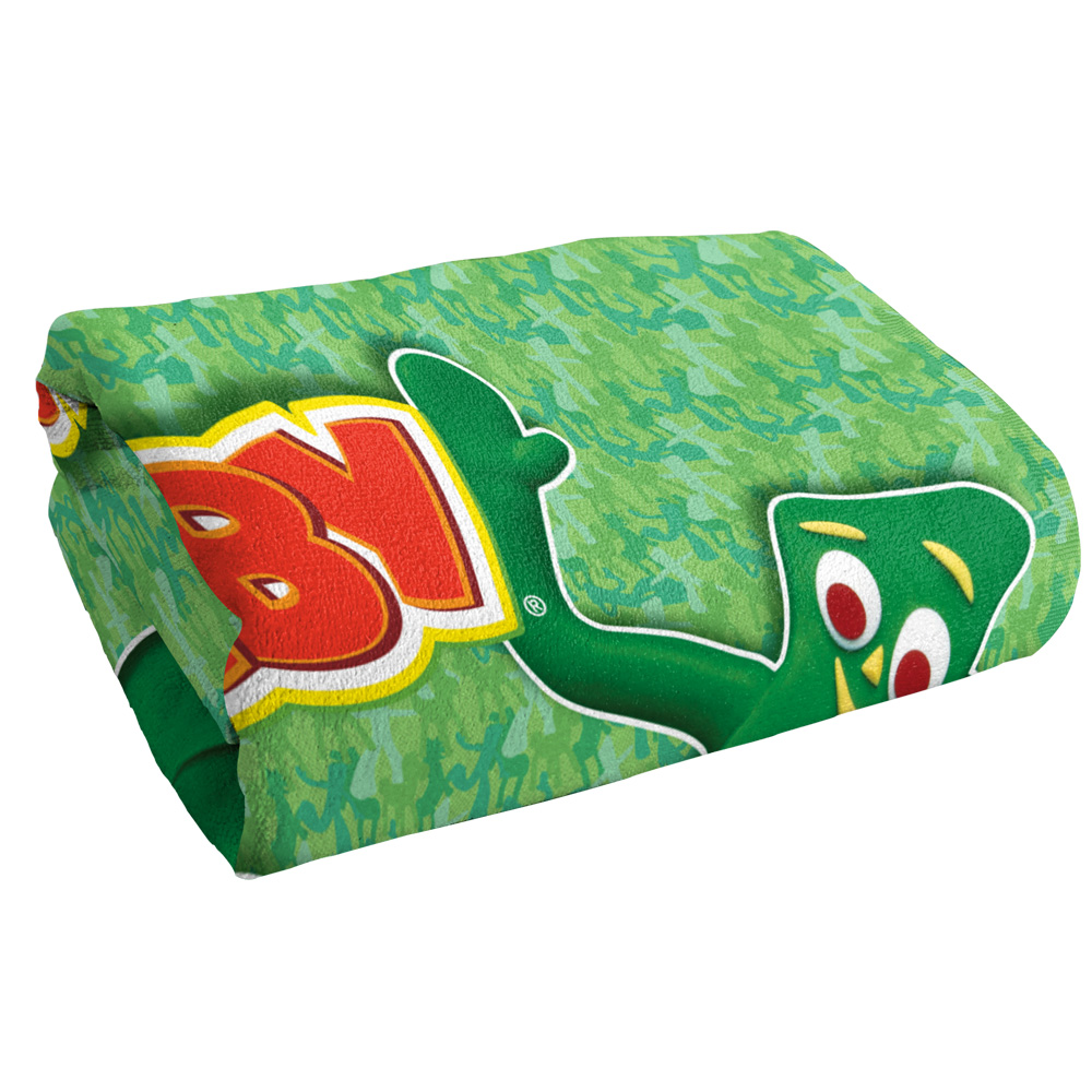Gumby Chilling Officially Licensed Beach Towel 30' X 60'