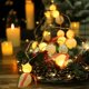 thumbnail image 5 of Guirnalda de luces de decoración de Navidad, muñeco de nieve,luces LED, para decoración interior y exterior, dormitorio, fiesta, decoración de árbol(Interfaz USB)(5 metro 30 luces), 5 of 5