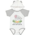 thumbnail image 3 of Inktastic I'll Never Forget That My Great Aunt Loves Me Cute Elephants Boys or Girls Baby Bodysuit, 3 of 5