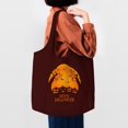 thumbnail image 6 of XMXT Canvas Tote Bag for Women, Halloween Wacky Pumpkin Pattern Large Reusable Shopping Bags, Multicolor, 6 of 7
