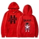 thumbnail image 4 of Primavera otoño hombres sudaderas con capucha Junior H Triste niños Harajuku niñas Hip Hop pulóver regalo de música elegante Casual suelta cómoda sudadera, 4 of 4