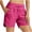 b23-Hot Pink, variant on KPOPLK Women's Running Shorts Elastic High Waisted with Pockets 7" Sporty Workout Quick Dry Athletic Shorts Size XS,Light Pink