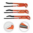 thumbnail image 4 of Corner Pipe Wrench 45° Angled Water Pump Plier Plumbing Double Handle Plier 1 Inch, 4 of 6