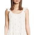 thumbnail image 3 of Easy-peasy Women's Casual Flutter Sleeve Tiered Dress, Sizes L, 3 of 6