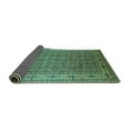 thumbnail image 2 of Ahgly Company Indoor Rectangle Oriental Turquoise Blue Industrial Area Rugs, 7' x 10', 2 of 4