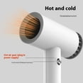 thumbnail image 3 of Professional Ionic Hair Dryer, 500W Portable Blow Dryer Attachment for Curly Hair, Hair Dryer-Hot+Cold, 3 of 5
