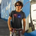 thumbnail image 2 of Mens Tshirt Beat Saber - V2 Block Pattern Shirts for Men Funny Neck Mon, 2 of 4