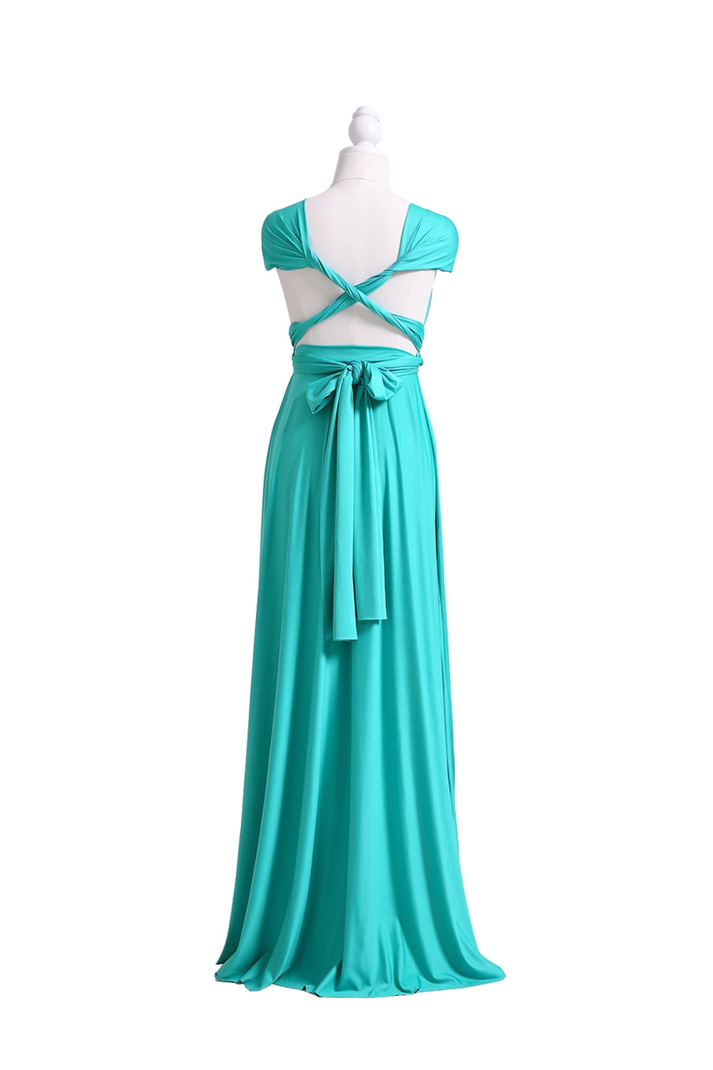 72Styles Infinity Dress with Bandeau, Convertible Bridesmaid Dress, Long,  Multi-Way Dress, Twist Wrap Dress - Walmart Business Supplies