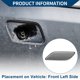 thumbnail image 3 of Tapa de boquilla de lavaparabrisas del lado izquierdo delantero de Unique Bargains para Honda Accord VIII 8 CP1 CP2 CP3 2008-2010, cubierta de moldura del parachoques 1 pieza gris oscuro, 3 of 7