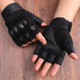 thumbnail image 4 of Guantes tácticos de medio dedo para exteriores, para hombres y mujeres, para deportes de equitación, antideslizantes, de microfibra, para aficionados al ejército, guantes CS, 4 of 6