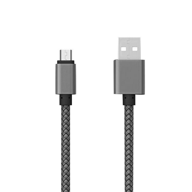 thinsony Câble Micro USB 2.4A Charge Rapide Ligne de Données USB Remplacement pour Android iPhone Cordon de Charge