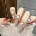 thumbnail image 4 of \ [SHEN] 10 Piezas Adorno De Uñas Tridimensional Brillante Fácil De Pegar Brillo DIY Camelia Encanto Manicura Diseños Salón Suministro, 4 of 4