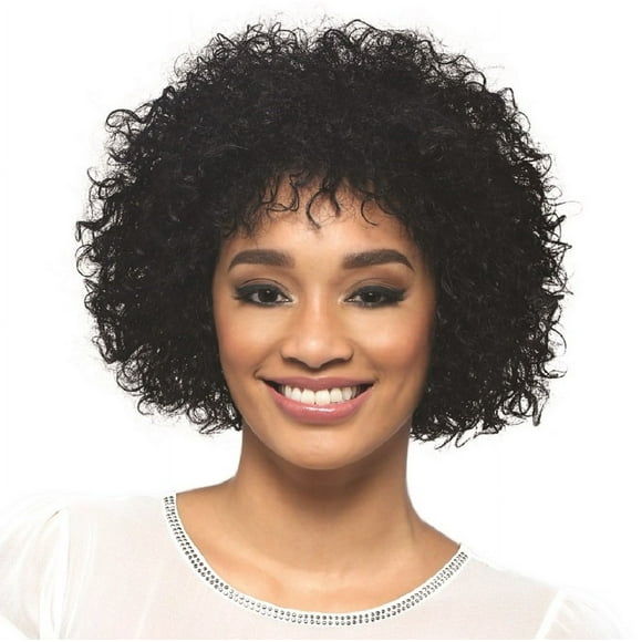 Vivica A Fox Hair Collection Spring Pure Stretch Cap, Premium Remi Human Hair Wig In Color, Natural, 9.2 Ounce