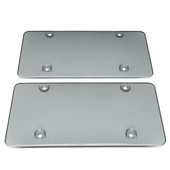 Smoked License Plate Covers