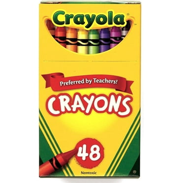 Crayola Nontoxic Crayons - 48 Ea, 6 Pack