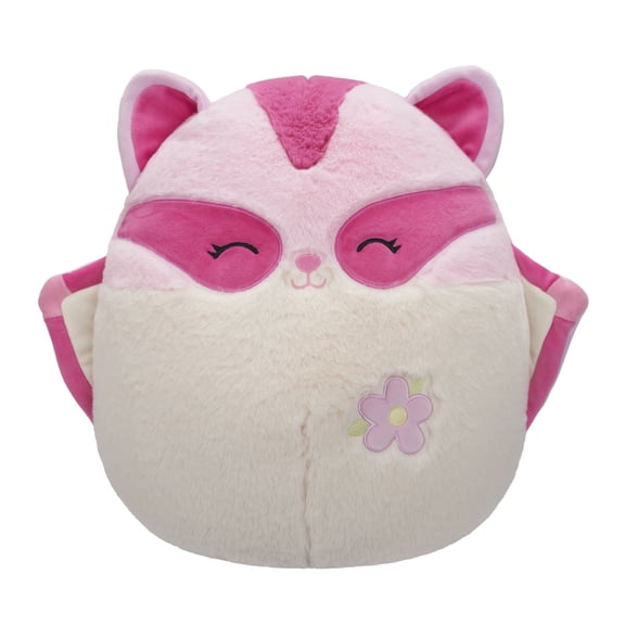 Squishmallows FuzzAMallow Official 12 inch Brixton the Pink Sugar Glider - Child's Ultra Soft Plush Toy