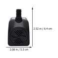 thumbnail image 2 of Quiet Water Pump for Fish Tank Use Made of Alloy and Plastic Compact Size 16W with US Plug, 2 of 9