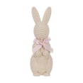 thumbnail image 1 of Figura de conejo de Pascua, adorno de escritorio, estatua decorativa de conejo de recuerdo 15 centímetros, 1 of 9