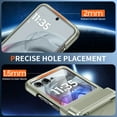 thumbnail image 4 of Oupeigar para Motorola Razr 2026/2025/2024 Funda de Smartphone Tipo Armadura, Protector de Pantalla Integrado y Protección de Bisagra a Prueba de Golpes Funda de Smartphone Todo Incluido-titanio, 4 of 8