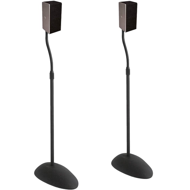 Par de soportes de altavoz ECHOGEAR universales con altura ajustable