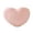 A005- Pink, variant on Heart Pillow with Plush Pink Design, 11.8 Inch, Cozy Decorative Throw Pillow for Living Room Sofa and Bedroom Decor, Gift for Her, 1 Pack
