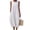 Gray, variant on Summer Dresses for Women Cotton Casual Maxi Dress Beach Vacation Long Sundresses Plaid Striped with Pockets, 2XL
