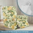 thumbnail image 3 of Xixirimido Vintage Lemon & Floral Recliner Chair Cover, 4-Pieces Stretch Recliner Covers for Recliner Chair Soft Reclining Chair Slipcover Furniture Protector for Pets Kids, 3 of 8