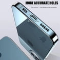 thumbnail image 4 of Funda transparente de silicona TPU para iPhone, carcasa trasera transparente para modelos 11, 12, 13 Mini, 14, 15 Pro, Xs Max, X, XR, 8, 7, 6, 6s Plus, SE 2020, 2022, 4 of 5