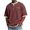 Wine, variant on felwors Waffle Henley Shirts for Men Crew Neck Short Sleeve Shirts Tshirt Quarter Zip Pullover Sweatshirt with Zipper Pockets (Khaki, XXXL)