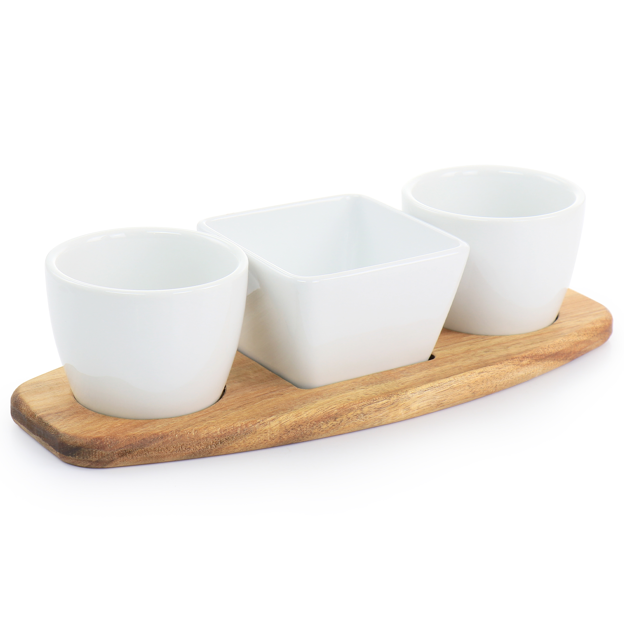 Gibson Elite Gracious Dining 4-Piece Dish Set, White