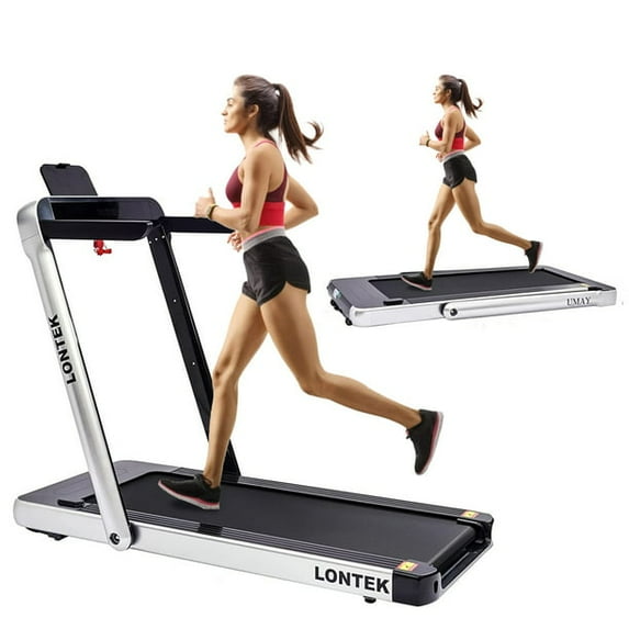 HLAiLL Folding Treadmill for Home Folding 220lb Weight Capacity Walking Jogging Exercise Machine,Walking Running Machine for Indoor Home Gym Exercise Fitness