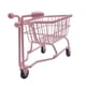 thumbnail image 5 of Mini carrito de compras, mini cesta de almacenamiento, modelo de carrito, lindo accesorio de fotografía. rosa, 5 of 9