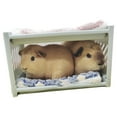 thumbnail image 1 of Guinea Pig Bunk Bed: Detachable Hamster Hideout Small Animal Bed with Mat & Blanket, 1 of 5