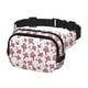 thumbnail image 2 of Fotbe Purple Mushroom Cangurera Cuadrada con Estampado de Doble Capa, Bolsa de Cintura Ajustable Mini para Hombres y Mujeres, 2 of 9