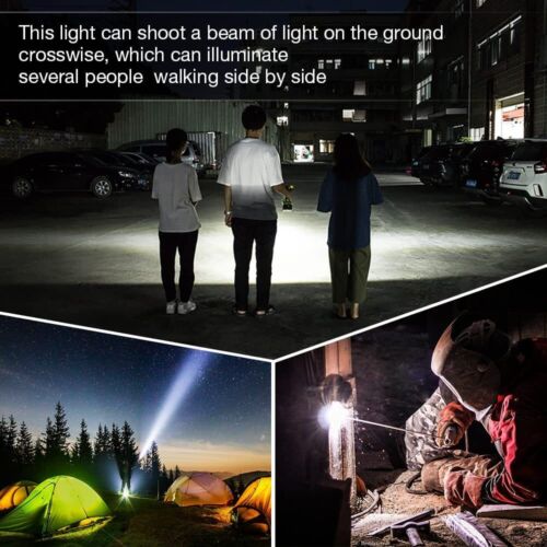 4200LM Cordless LED Work Light Powered by Ryobi 18V ONE+ Li-ion Ni-Cad Ni-Mh Battery, Ryobi 18V Flashlight Spotlight with 9" Zinc Alloy Lamp Cap, Use for Emergency, Camping, Hiking