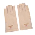 thumbnail image 3 of Guantes UV para Lámpara de Unas de Gel, Guantes UV para Lámpara de Unas, Guantes de Manicura, Protección UV, Eláshicos, Traspirables, De Fibra Sin Dedos, Guantes, 3 of 7