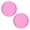 2PC-Pink, variant on 2Pcs Car Bling Rhinestone Cup Holder Drink Pad Interior Decoration Anti-slip Mat Round Durable Coaster Heat Resi Car Accessories