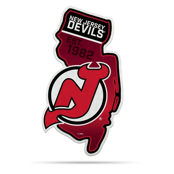 Devils 18" State Shape Pennant