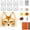 yellow, variant on DIY Halloween Cat Mask Craft Kit for Cosplay, Blank Animal Face Masks for Kids & Adults