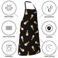 thumbnail image 6 of Bingfone Beer Apron Gifts For Men, Women Professional Grade Chef Apron for Kitchen,BBQ & Grill, 6 of 8