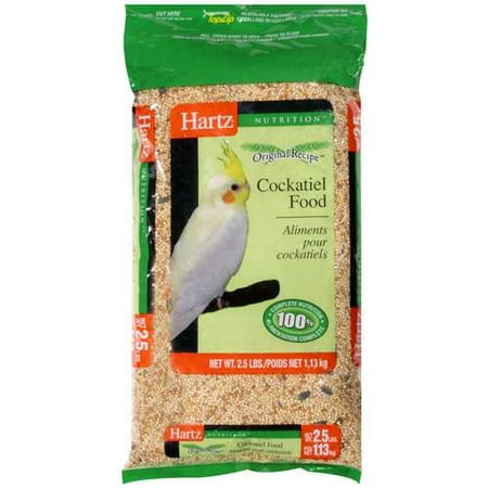 Hartz: Cockatiel Food Original Recipe, 2.5 lb