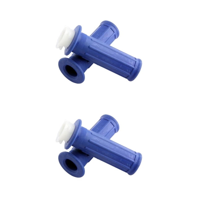 Speravity 2x Puños de manillar Duradero Antideslizante Izquierdo Derecho para PW50 Reemplazo Azul Azul 2piezas