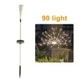 thumbnail image 2 of Solar Firework Light LED Starburst Stake Light Warm Landscape Fairy Light, 2 of 6
