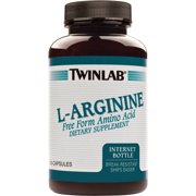 Twinlab L-Arginine 500mg Capsules, 120 Count